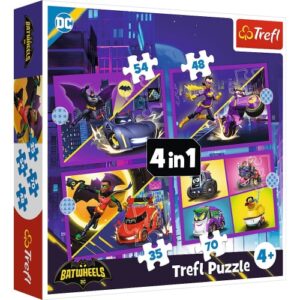 Puzzle 4 en 1 Batman TREFL
