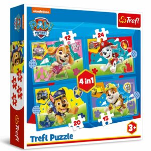 Puzzle 4 en 1 Pat Patrouille TREFL