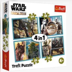 Puzzle 4 en 1 Star Wars TREFL