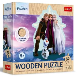 Puzzle 50 pcs en Bois Frozen TREFL