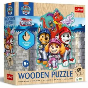 Puzzle 50 pcs en Bois Pat Patrouille TREFL