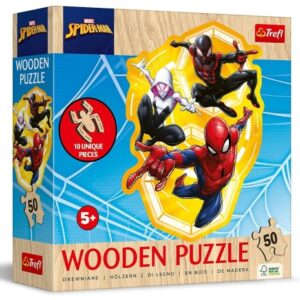 Puzzle 50 pcs en Bois Spiderman TREFL