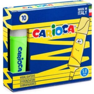 Surligneurs Memolight 10 Pcs Vert CARIOCA