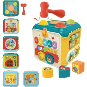 Cube d'activités 6 EN 1 HUANGER