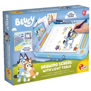 Ecole De Dessin Avec Table Lumineuse Bluey Lisciani