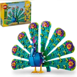 Le paon exotique lego 31157