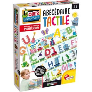 Montessori Abécédaire Tactile LISCIANI