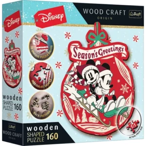 Puzzle 160 pcs en Bois Mickey & Minnie TREFL