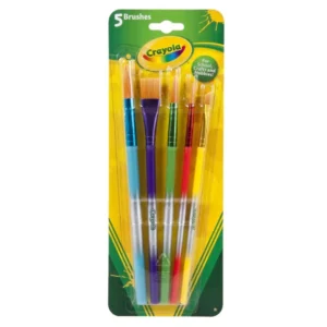 5 Pinceaux CRAYOLA
