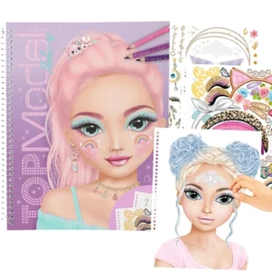 Album à colorier Makeup TOPModel