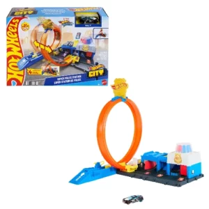 Circuit Commissariat de police HOT WHEELS