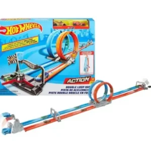 Circuit Double Loop Dash HOT WHEELS