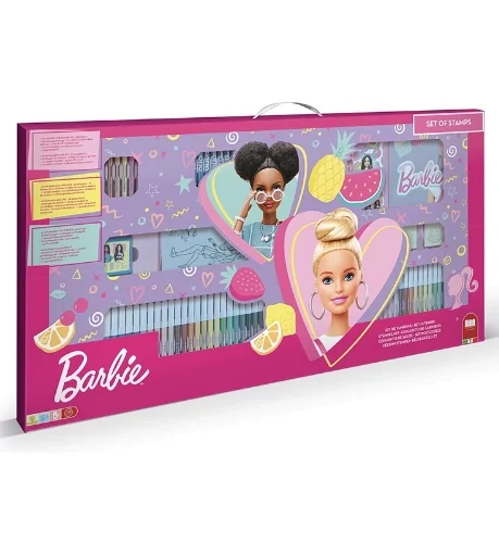 Coffret Coloriage Barbie MULTIPRINT