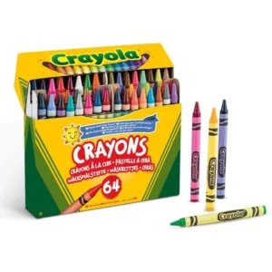 Coffret de 64 crayons de cire CRAYOLA