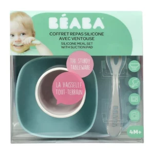 Coffret repas silicone 4 pcs Beaba