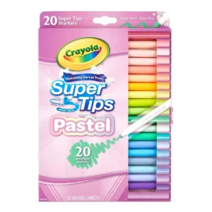 Crayons de couleur pastel 20 Pcs CRAYOLA