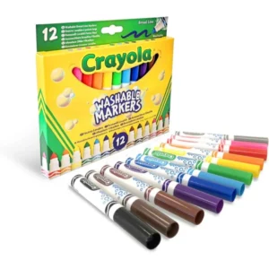 Feutres à Maxi Pointe lavables 12 Pcs CRAYOLA