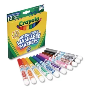 Feutres à pointe fine lavables 24 Pcs CRAYOLA