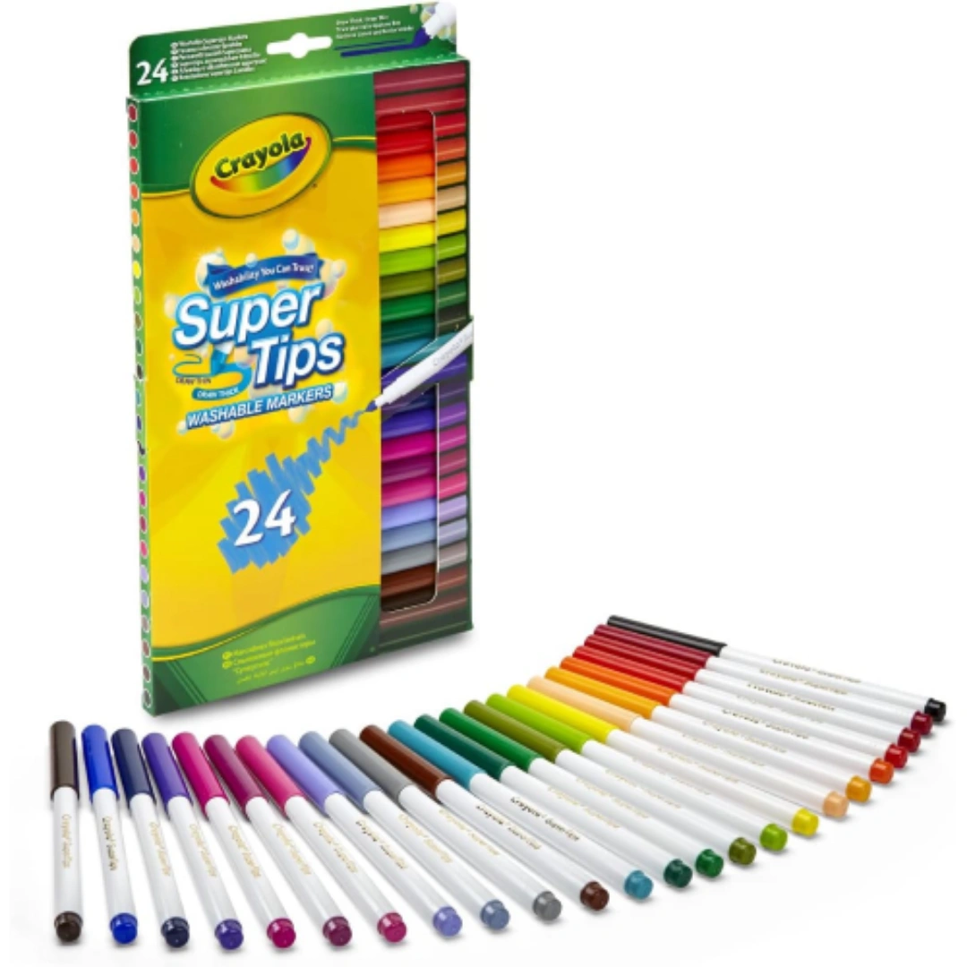 Feutres lavables 24 Pcs CRAYOLA