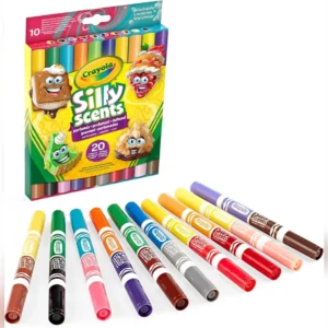 Feutres parfumés lavables double pointe 20 Pcs CRAYOLA