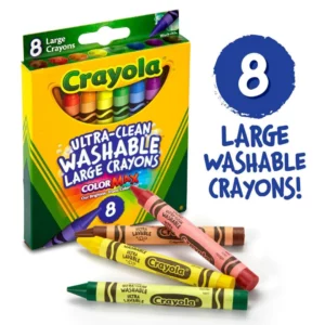 Grands crayons de cire 8 Pcs CRAYOLA
