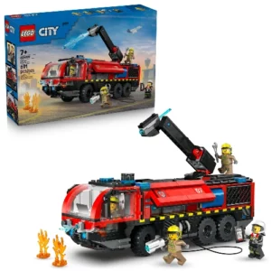 Le camion de pompiers de l'aéroport lego 60499