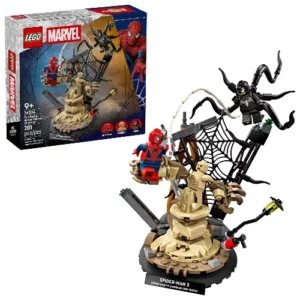 Le combat légendaire Spider-Man et Sandman lego 76334