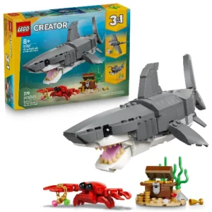 Le redoutable requin et le coffre au trésor lego 31381