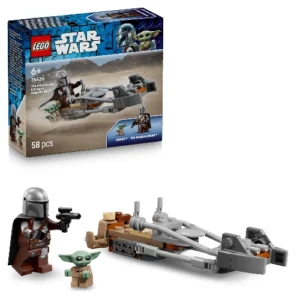 Le speeder bike du Mandalorien et Grogu lego 75436