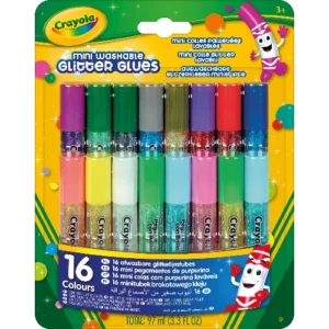 Mini Colle à Paillettes Lavable 16 Pcs CRAYOLA