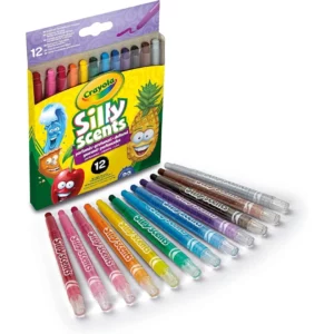 Mini Crayons de Couleurs parfumés 12 Pcs CRAYOLA