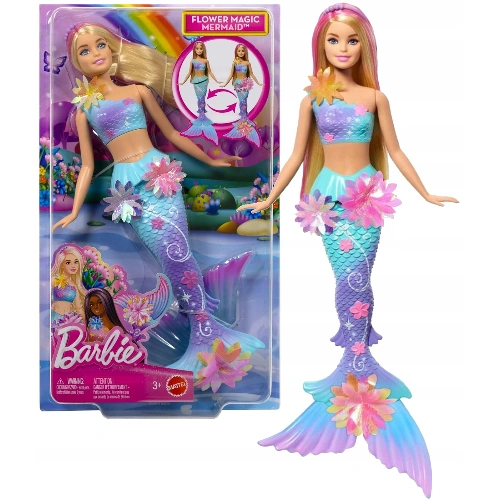 Poupée Barbie Sirène Fleur Magique