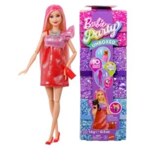 Poupée Barbie avec 10 surprises