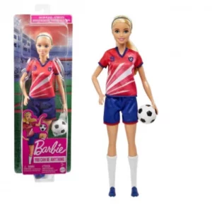 Poupée Barbie footballeuse