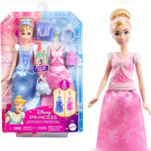 Poupée Cendrillon avec accessoires