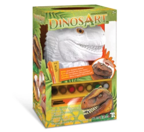 Tirelire à Peindre T-Rex DINOSART
