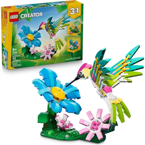 le colibri coloré lego 31384