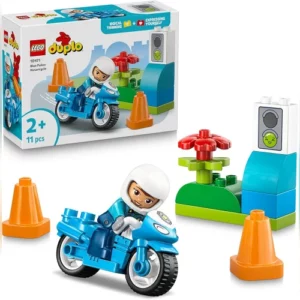 La moto de police lego 10471