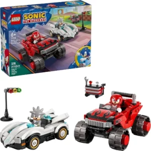 La voiture de Silver contre Truck de Knuckles lego 77118