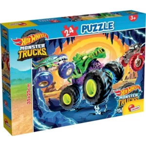 Puzzle 24 Pcs Hot Wheels Lisciani