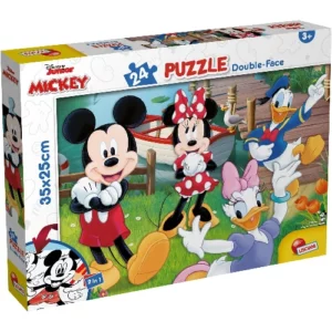 Puzzle 24 Pcs Mickey Minnie Lisciani