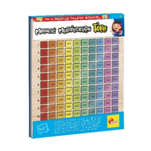 Tableau de Multiplication Magnétique EN BOIS Lisciani