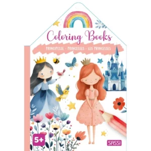 Coloring Books les princesses Sassi Junior