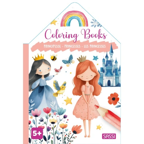 Coloring Books les princesses Sassi Junior