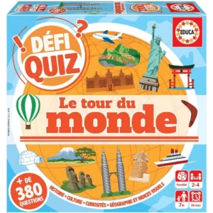Defi Quiz Le Tour du Monde EDUCA
