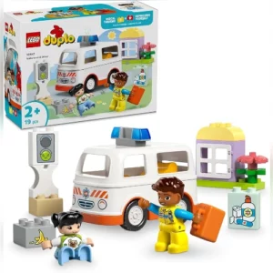 L’ambulance et le chauffeur lego 10447
