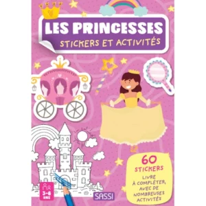 Livres d'activités les princesses SASSI JUNIOR