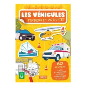 Livres d'activités les véhicules SASSI JUNIOR