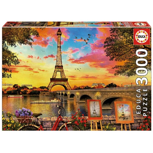 Puzzle 3000 Pcs Paris EDUCA