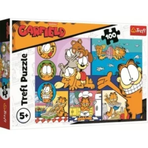 Puzzle 100 pcs Lazy Garfield TREFL